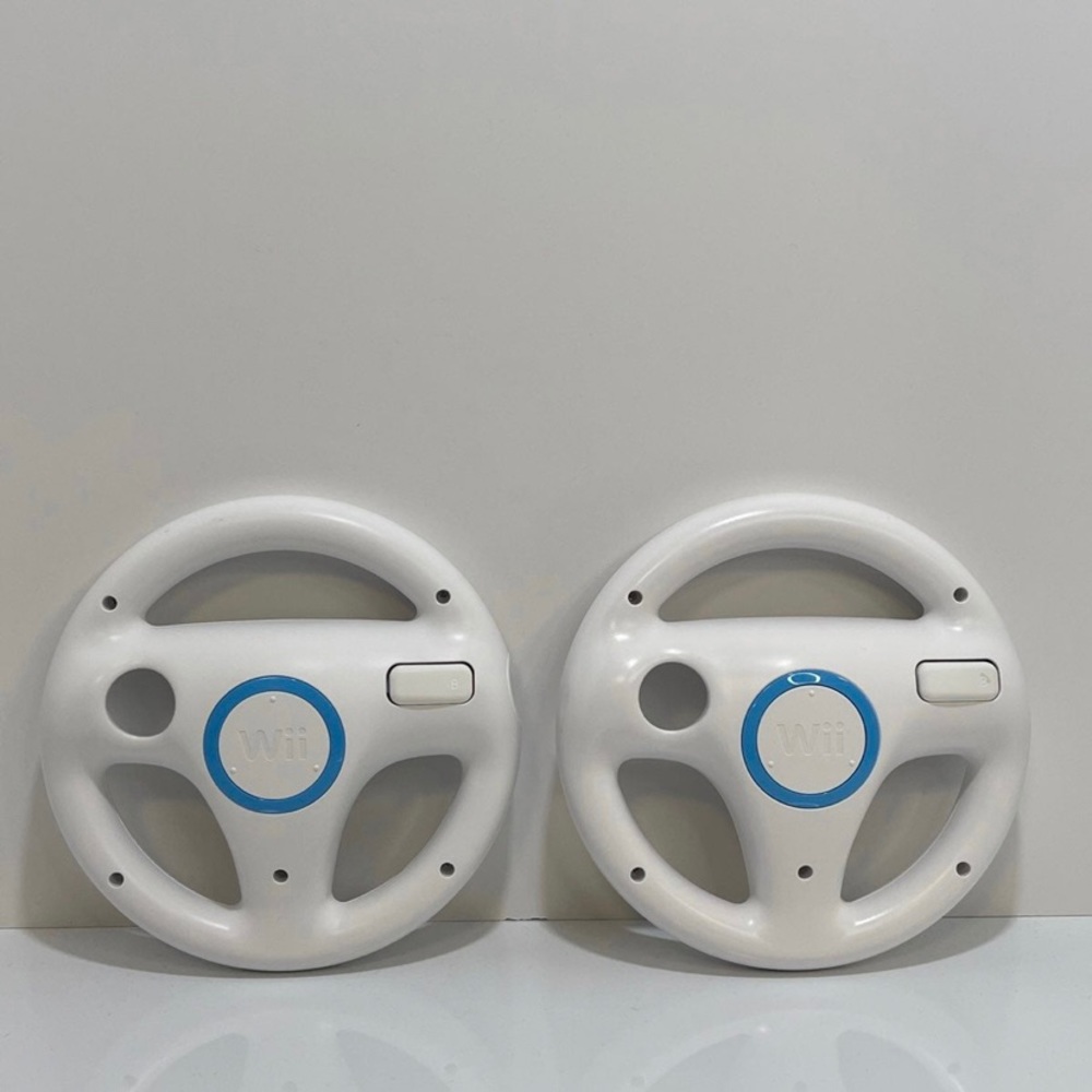 Mario kart Wii bundle with wheels